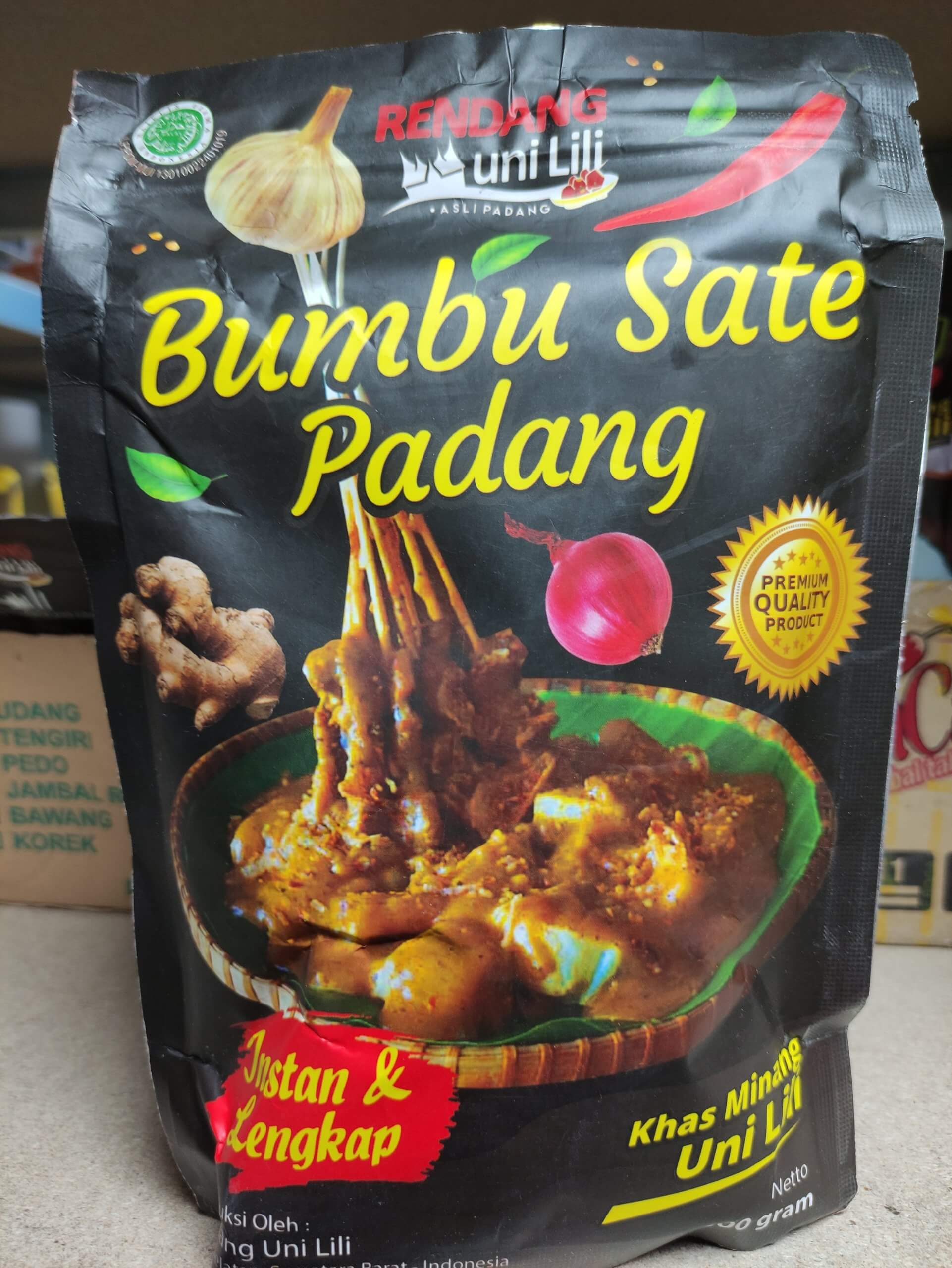 Rendang Uni Lili Bumbu Sate Padang Pasarindoshop Toko Online Yang Menghubungkan Anda 